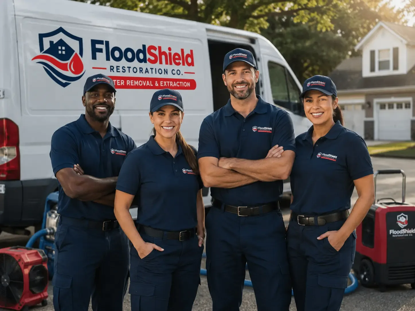 Flood Damage Restoration company in Hydes, MD